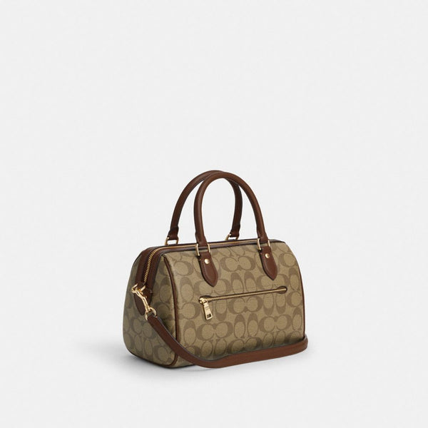 Rowan Satchel Bag In Signature Canvas