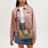 Rowan Satchel Bag In Signature Canvas