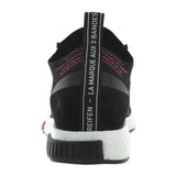 Adidas Originals NMD Racer Primeknit in Core Black/pink  Mens Style :CQ2441