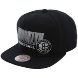 Mitchell&ness Brooklyn Nets Score Keeper Snapback  Unisex Style : Bh72b5