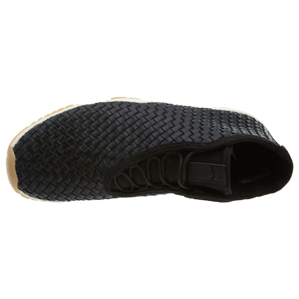 Air Jordan Future Premium Leather Black Sail Gum Yellow Mens Style :652141