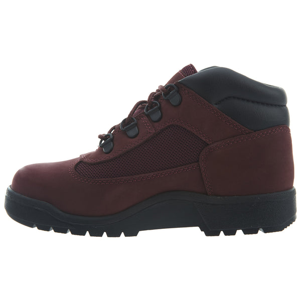 Timberland Field Boots Little Kids Style : Tb0a1amk-Burgundy