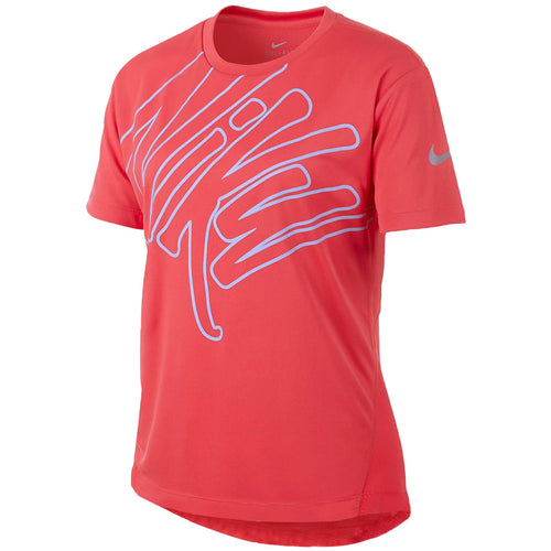 Nike Girl's Spring Dry Graphic Top Big Kids Style : Aq9155