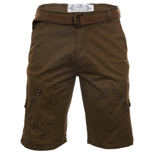 Giorgio West Cargo Short Side Pocket Zip Mens Style : Dp7311ms