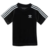 Adidas Infant Velour 3 Stripes Tee Toddlers Style : Bq4444