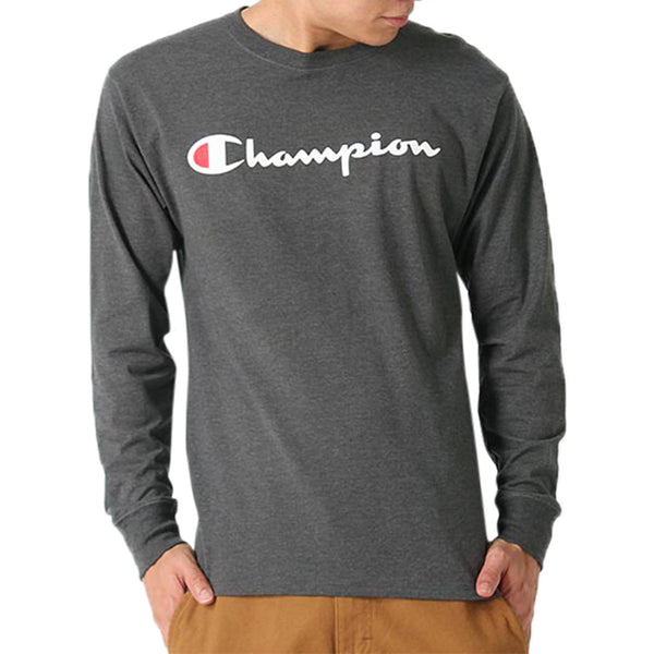 Champion Jersey Long Sleeve Tee Mens Style : Gt78h