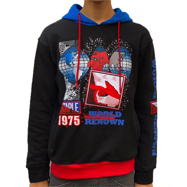 Staple World Renown Hoodie Mens Style : 1910h5912