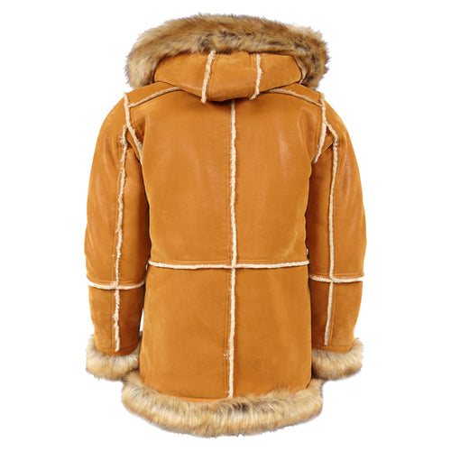 Jordan Shearling Coat Big Kids Style : 91393b