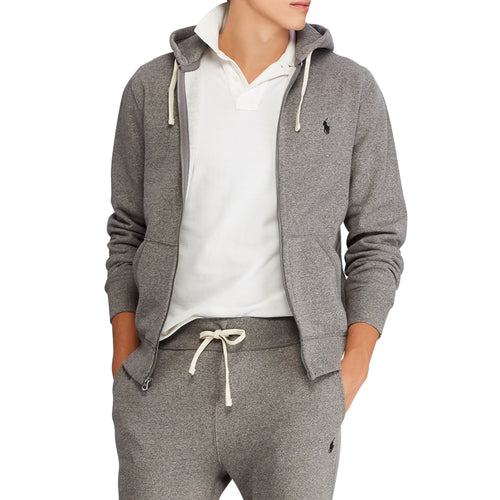 Polo Cotton Blend Fleece Hoodie Mens Style : 710548546