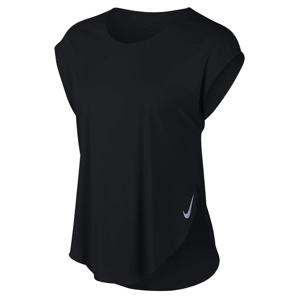 Nike City Sleek Running Top Womens Style : At0821
