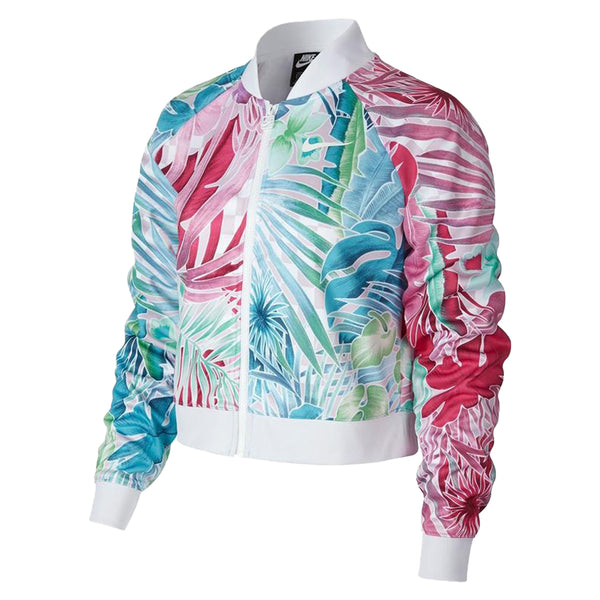 Nike Full Zip Floral Active Jacket Womens Style : Ar2220