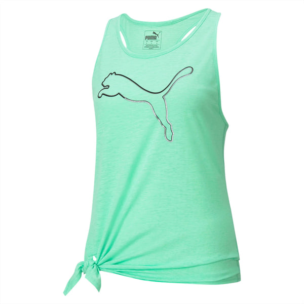 Puma Logo Tie Tank Womens Style : 518938