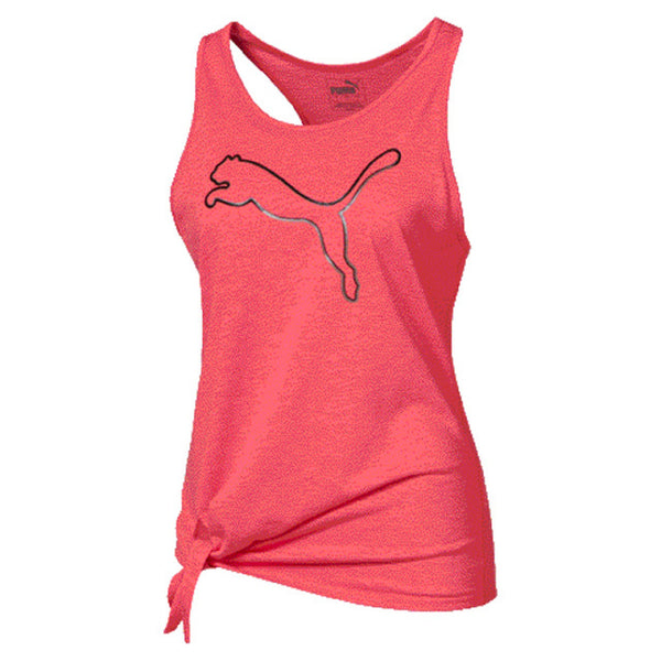 Puma Logo Tie Tank Womens Style : 518938
