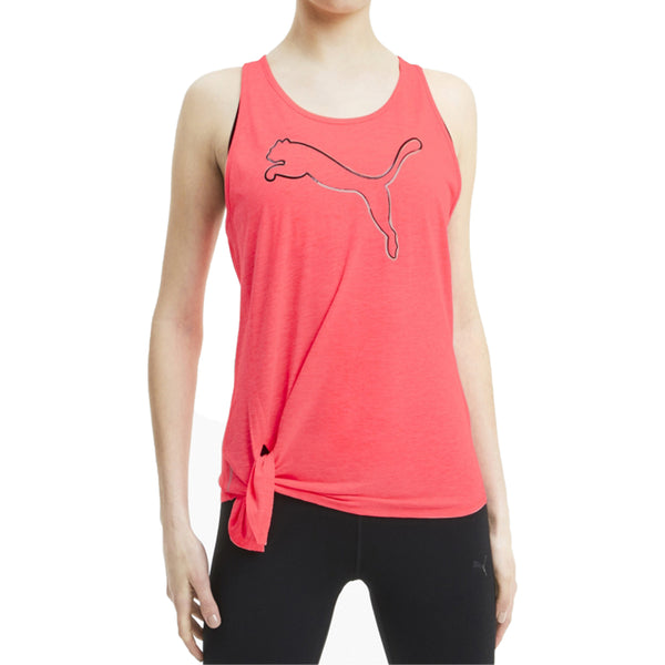 Puma Logo Tie Tank Womens Style : 518938