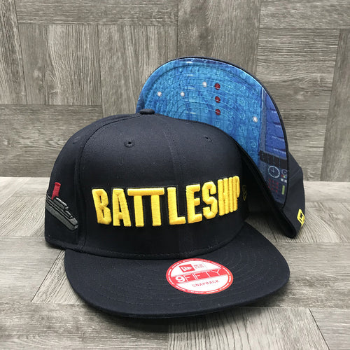 New Era Battleship Boardgame Wordmark Logo Adjustable Snapback Unisex Style : Rn11493
