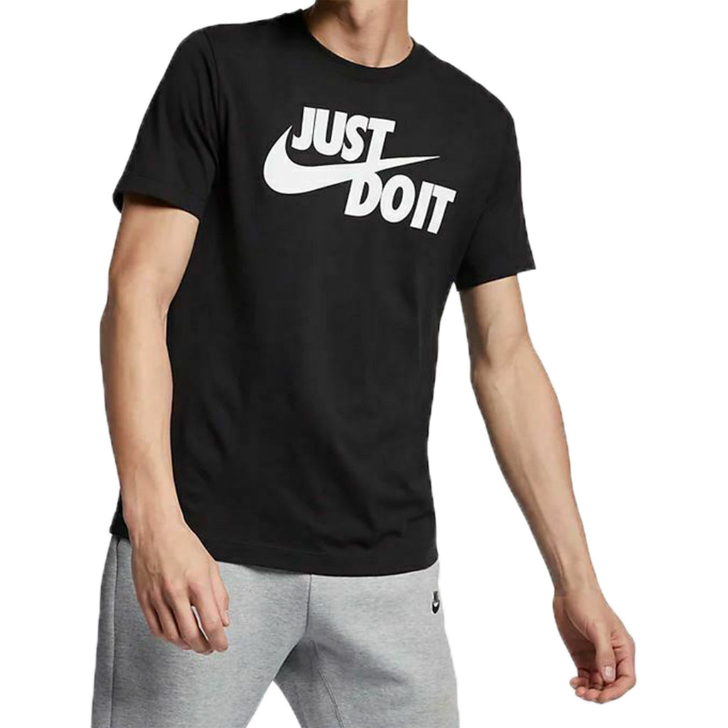 Men's Nike Just Do It Basketball Tee, Size: Medium, Grey
