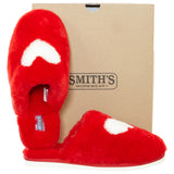 Smith's Work Wear Shearling Heart Slipper Womens Style : Sm10006