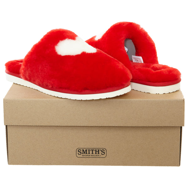 Smith's Work Wear Shearling Heart Slipper Womens Style : Sm10006