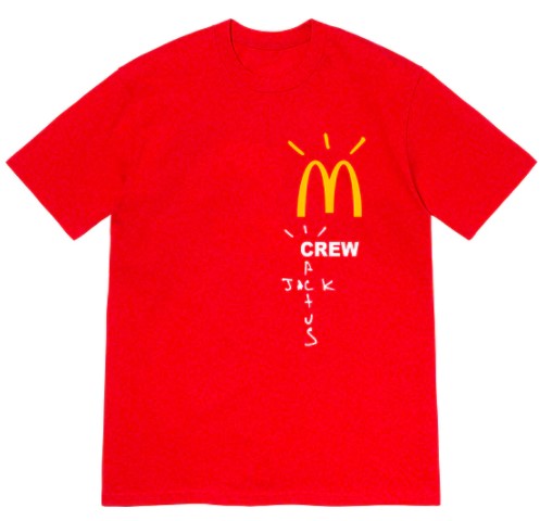 Travis Scott X Mcdonald's Crew T-shirt Mens Style : Fw20b800