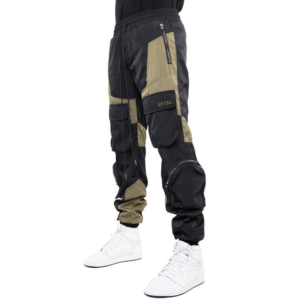 Eptm Color Block Nylon Pants Mens Style : P9690