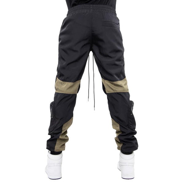 Eptm Color Block Nylon Pants Mens Style : P9690