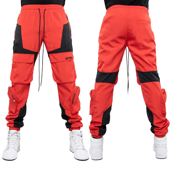 Eptm Color Block Nylon Pants Mens Style : Ep9691