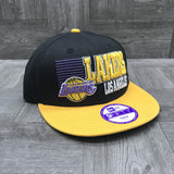 New Era La Lakers Snapback Unisex Style : Hhh-grnv-rn11493