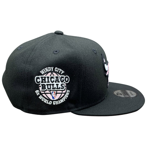 New Era 950 World Champions Chicago Bulls Snapback Hat Unisex Style : HHH-PV-70630557
