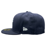 New Era New York Yankees Icy Side Patch 59fifty Fitted Hat Mens Style : 60180912