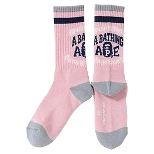 Bape College Socks Unisex Style : 963022