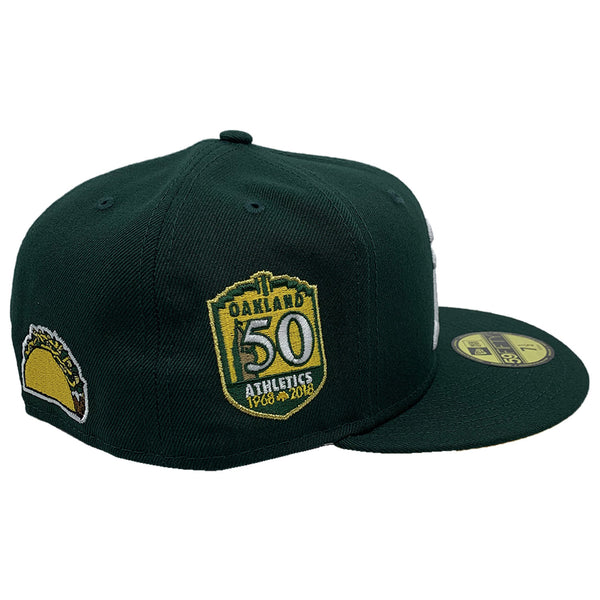 New Era Fitted 5950 Oakathco Dk Dark Green Ag Old Unisex Style : Hhh-yv-70602486