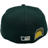 New Era Fitted 5950 Oakathco Dk Dark Green Ag Old Unisex Style : Hhh-yv-70602486