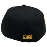 New Era Fitted 5950 Pitpirco 59asg Black Poly Scarlet Unisex Style : Hhh-yv-70637497