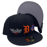 New Era fitted hat Q3 Qt 59fifty 8852 Dettig Hats Unisex Style : 60185220