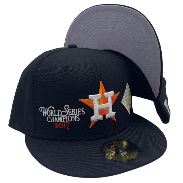 New Era 59fifty Houston Astros World Series Fitted Hats Unisex Style : 60185219