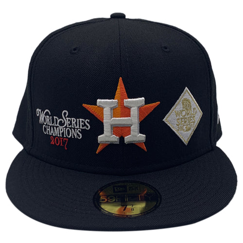 New Era 59fifty Houston Astros World Series Fitted Hats Unisex Style : 60185219