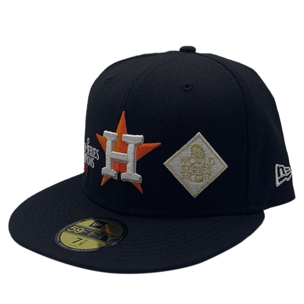 New Era 59fifty Houston Astros World Series Fitted Hats Unisex Style : 60185219