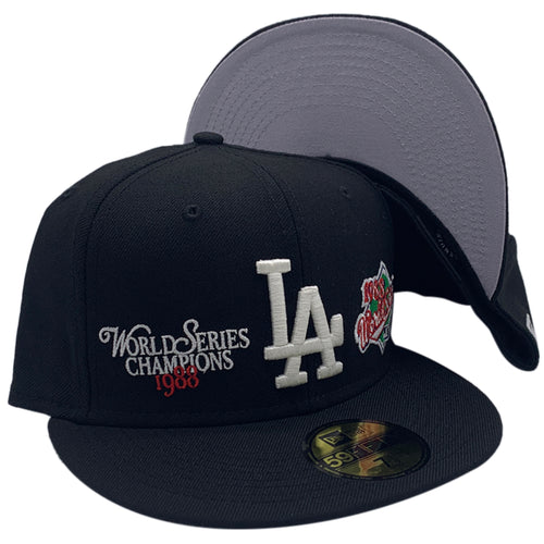 New Era FITTED HAT 59fifty 8852 Los Angeles Dodgers World Series Fitted Hats Unisex Style : 60185208