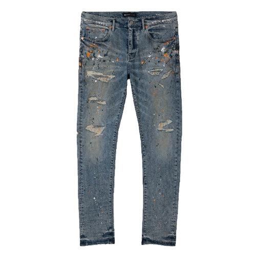 Purple-brand Slim Fit Jeans Mens Style : P002-lib