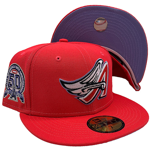 New Era 5950 Angels Baseball 50th Anniversary Hat Unisex Style : HHH-PV-70586763