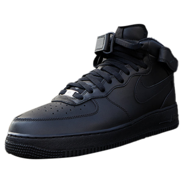 AIR FORCE 1 MID '07 'TRIPLE BLACK'