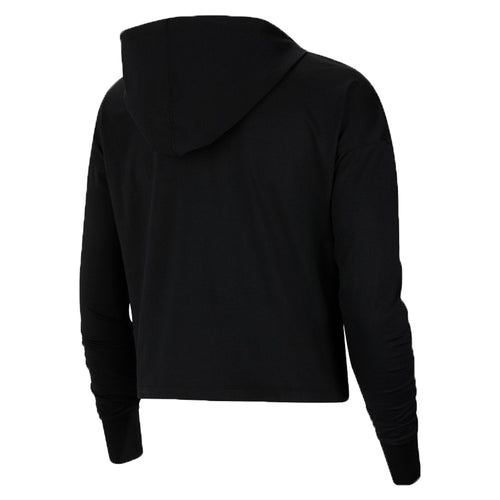 Nike Yoga Jersey Cropped Hoodie Womens Style : Cq8833