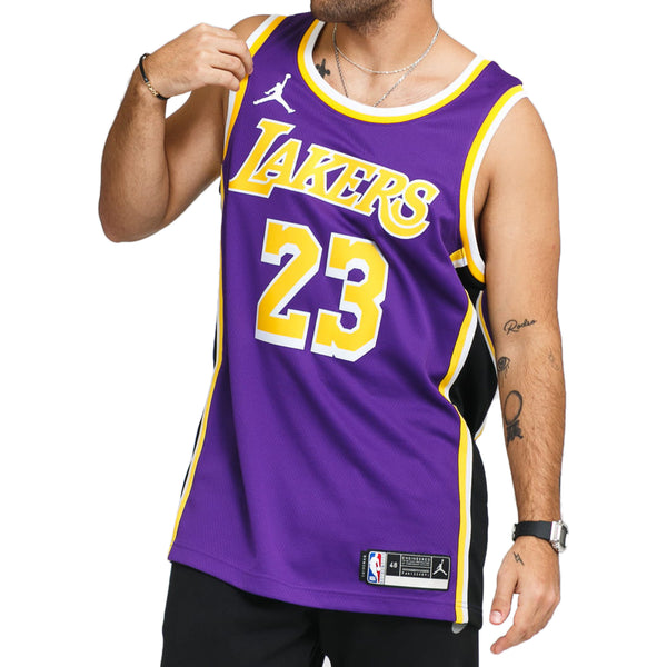 Nike Nba Swingman Jersey Lebron James Lakers Statement Edition 2020 Mens Style : Cv9481