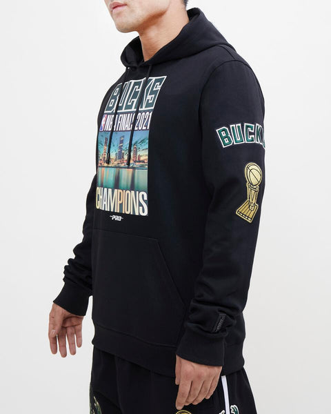 Pro Standard Milwaukee Bucks Pullover Hoodie Mens Style : Bmb553159