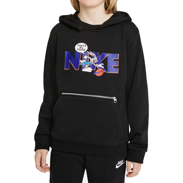 Nike Dri-fit X Space Jam: A New Legacy Hoodie Big Kids Style : Dm2980