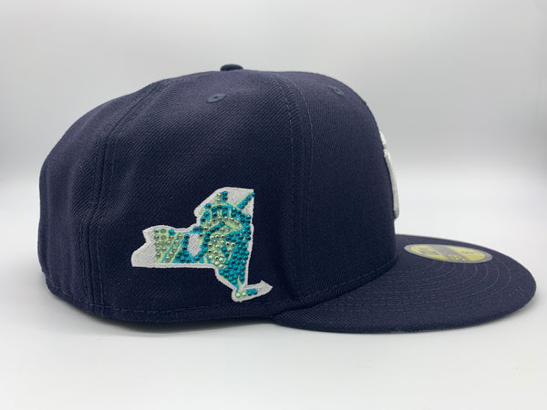 New Era Ny Yankee Crystal Liberty Patch Fitted Unisex Style : Hhh-gv-60185205