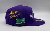 New Era Q3 Qt 59fifty 9523 Los Angeles Lakers Hat Mens Style : 60185128