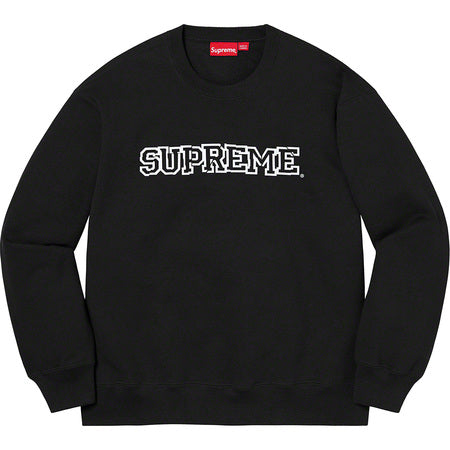 Supreme Shattered Logo Crewnck Mens Style : Fw21sw44