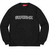 Supreme Shattered Logo Crewnck Mens Style : Fw21sw44