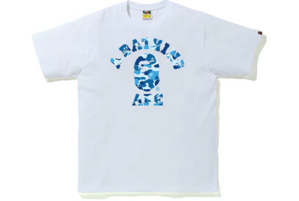 Bape Abc Camo College Tee (Ss21) Mens Style : 913177